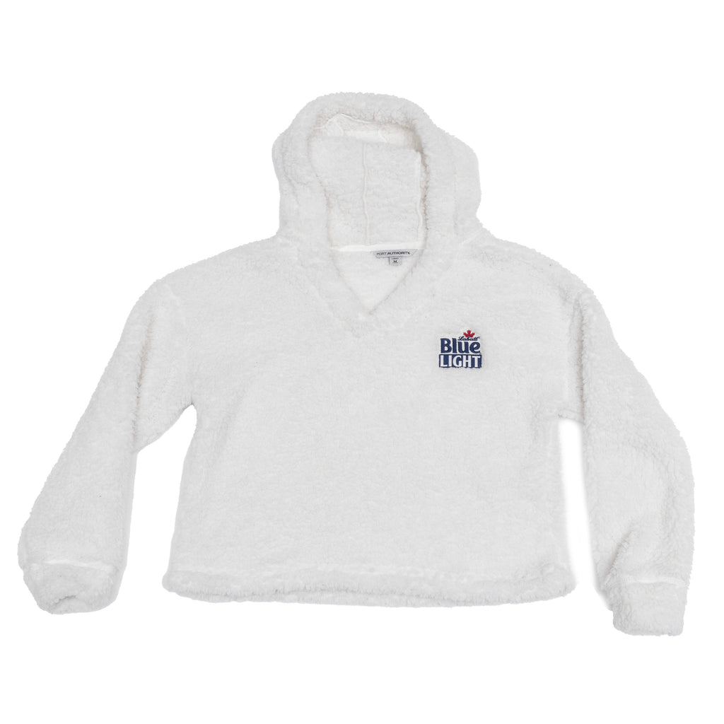 Labatt Blue Light Women's Fleece Hoodie Shop Labatt USA