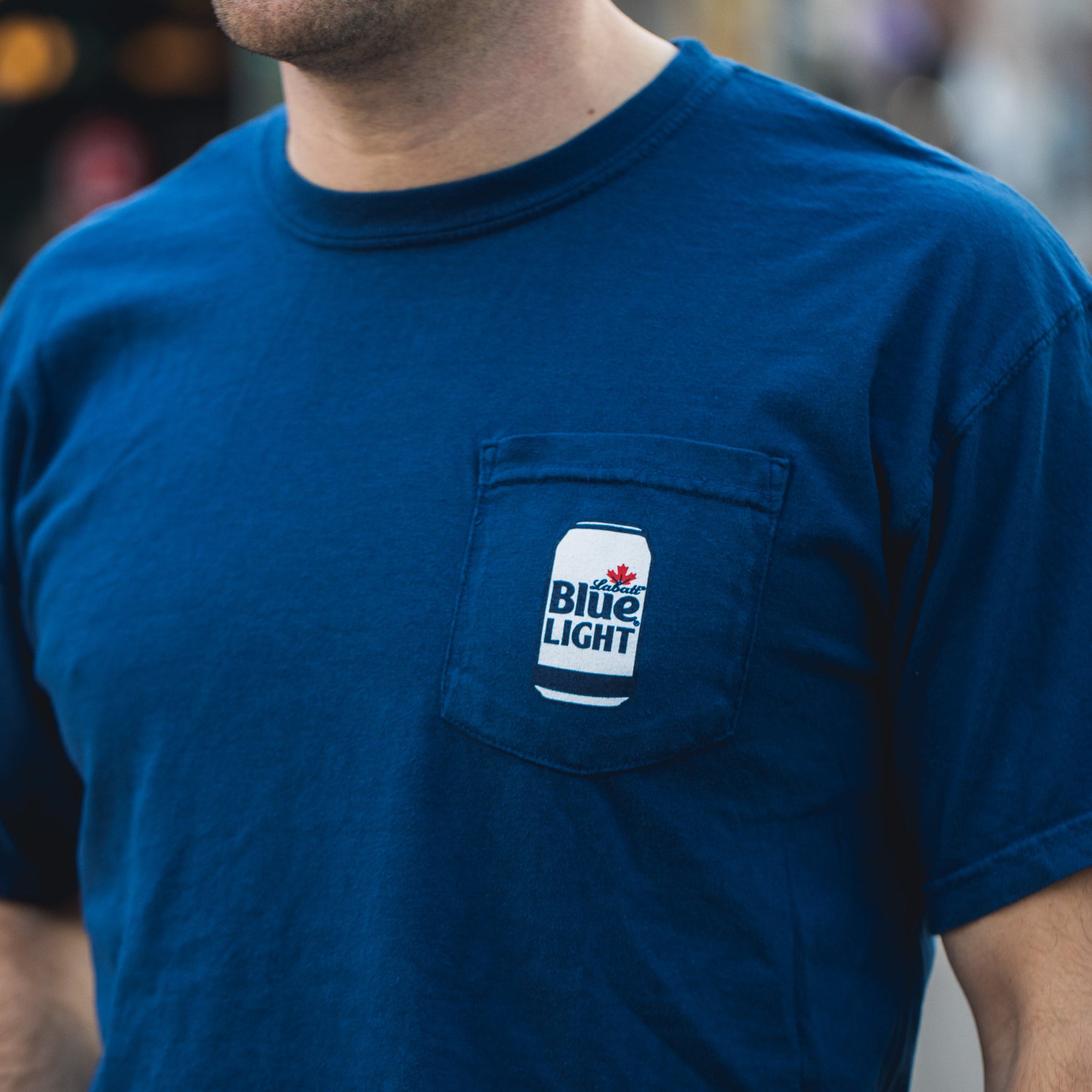 Labatt Blue Light Can Pocket T-Shirt – Shop Labatt USA